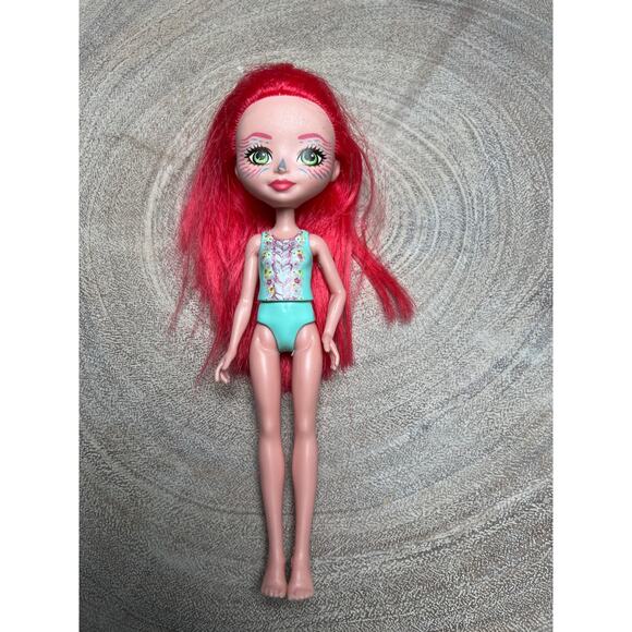 Mattel Enchantimals Fanci Flamingo Let's Flamingle Play Doll Figure Replacement - Picture 1 of 3